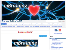 Tablet Screenshot of mbraining.com